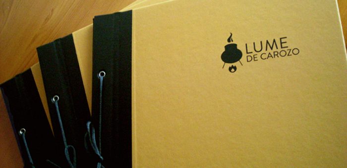 Carta para Restaurante Lume de Carozo