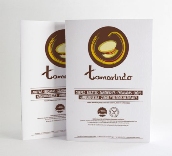 Carta para Restaurante Tamarindo