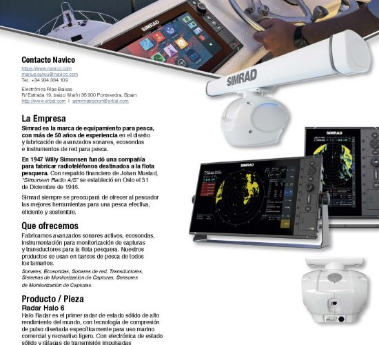 Ficha técnica, simrad