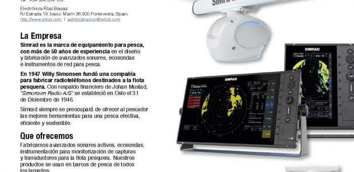 Ficha técnica, simrad