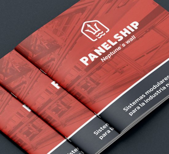 Diseño de Folleto promocional para Panelship
